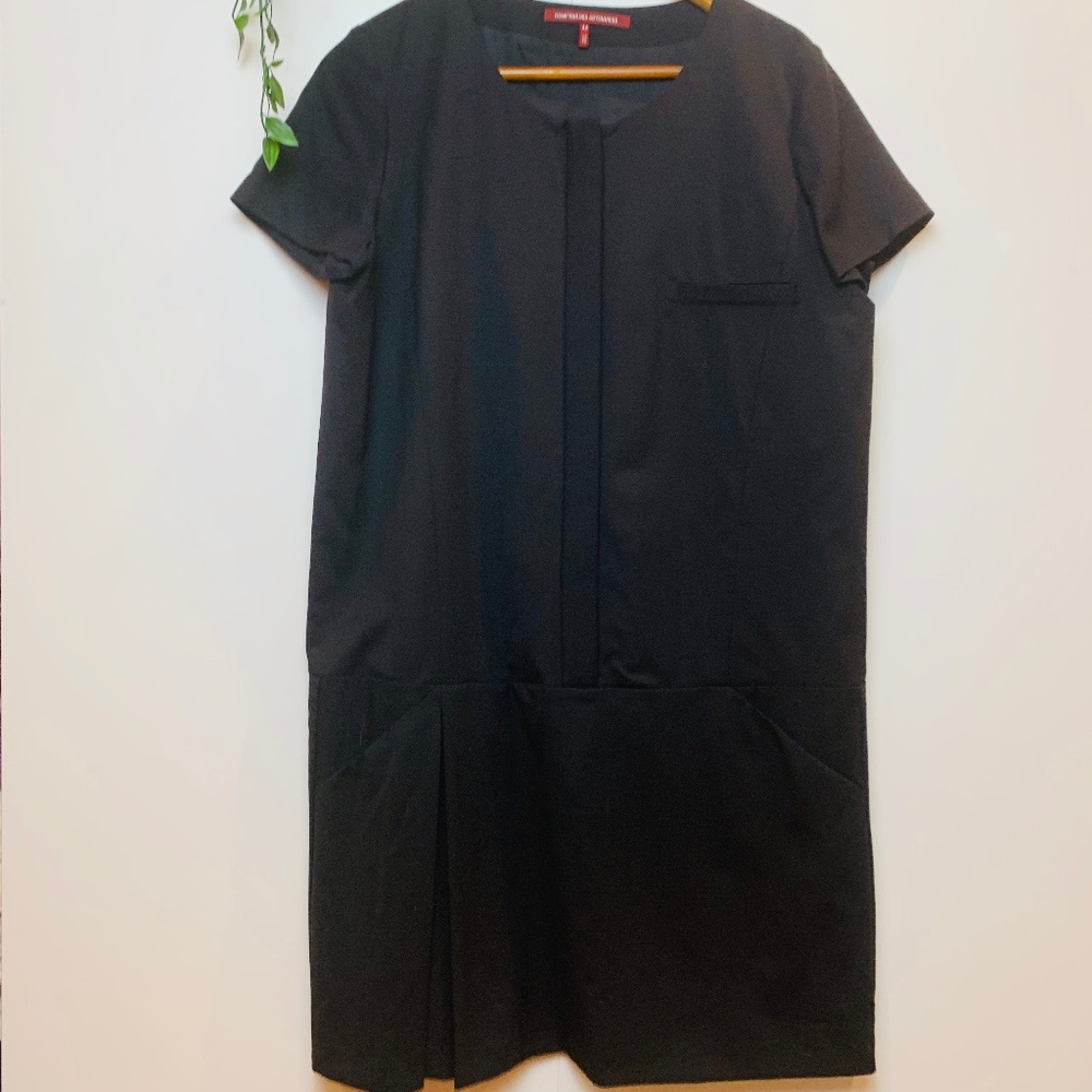 COMPTOIR DES COTONNIERS Drop Waist Shift Dress
